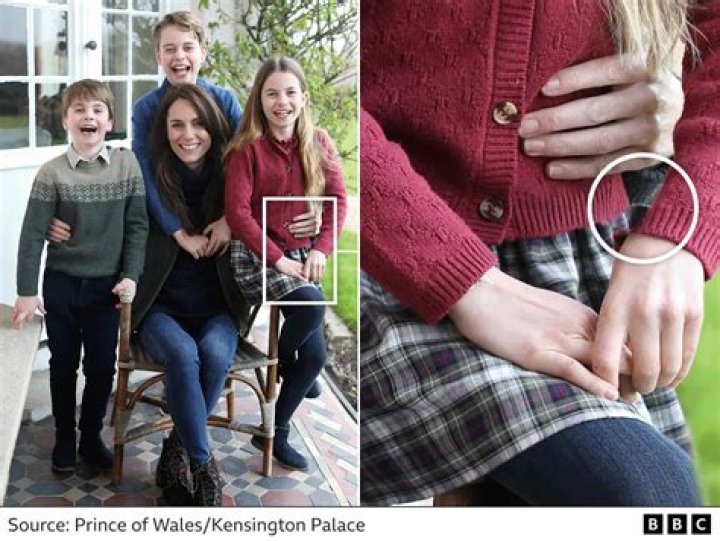 AFP: The manipulation on the Princess Kate photo is ‘really amateur’ & ‘badly done’