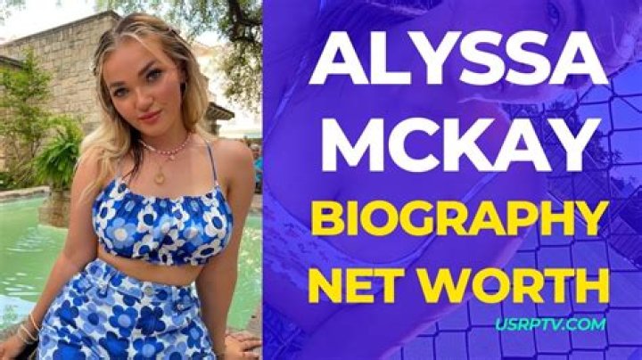 Alyssa Mckay Bio (Wiki) 