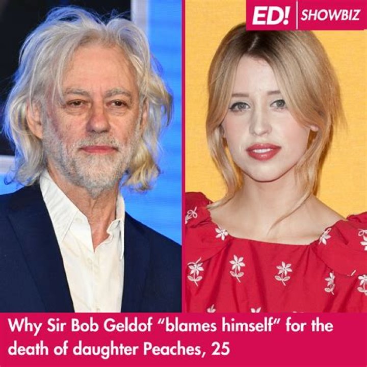 	Bob Geldof blames himself for Peaches’ heroin death: ‘I clearly failed’	