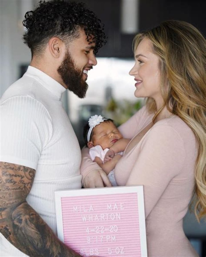 Cory Wharton and girlfriend Taylor Selfridge become new parents of a baby girl!