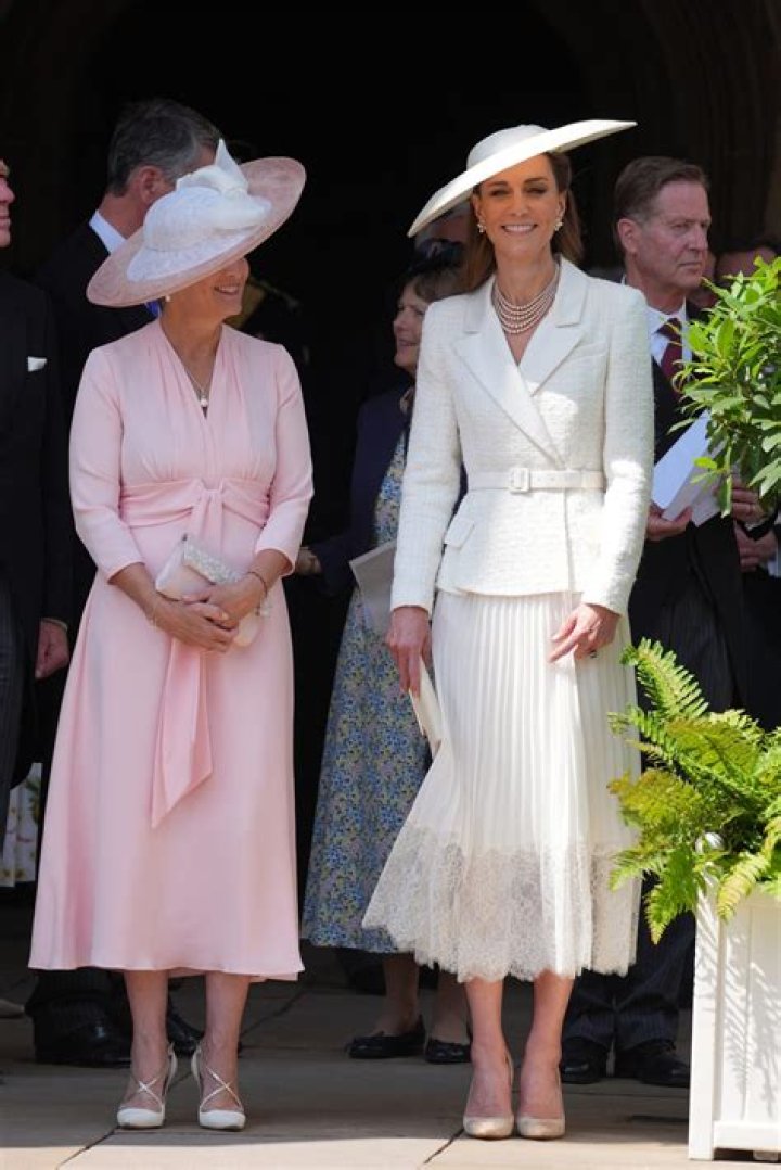 Duchess Kate wore Self Portrait for her big event with Princess Anne