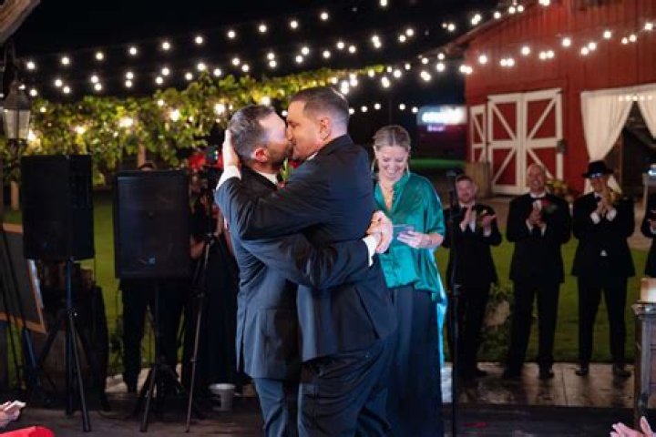 Gay Wedding! Ty Herndon and Alex Schwartz married over a year after dating