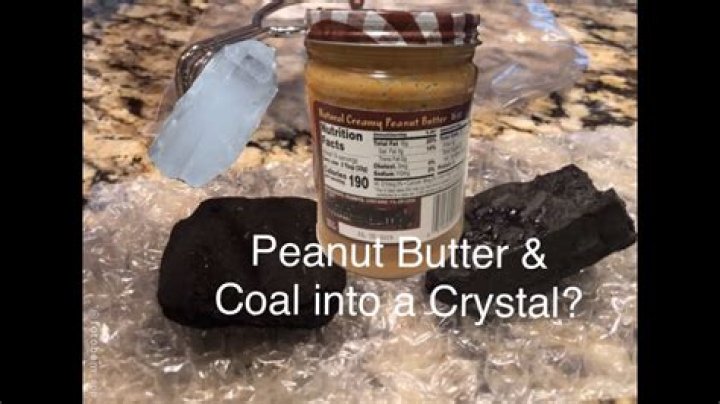 How do you make peanut butter crystals with coal?