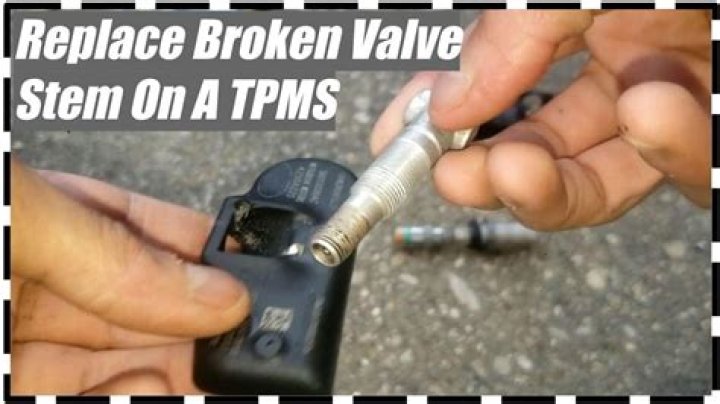 How do you replace a TPMS valve stem?