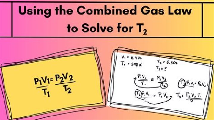 How do you solve combined laws?