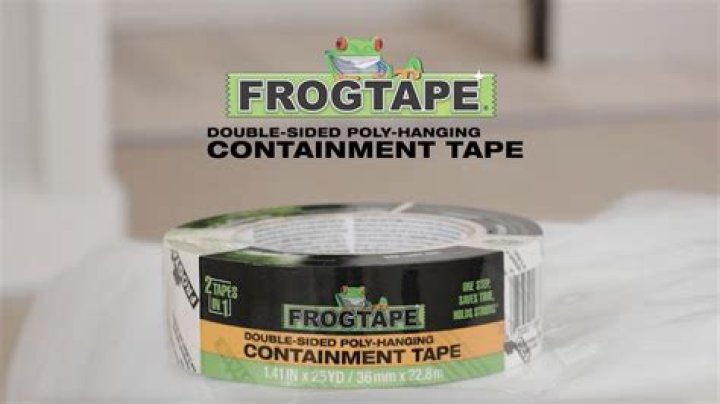 How long do you leave Frog tape on after painting?