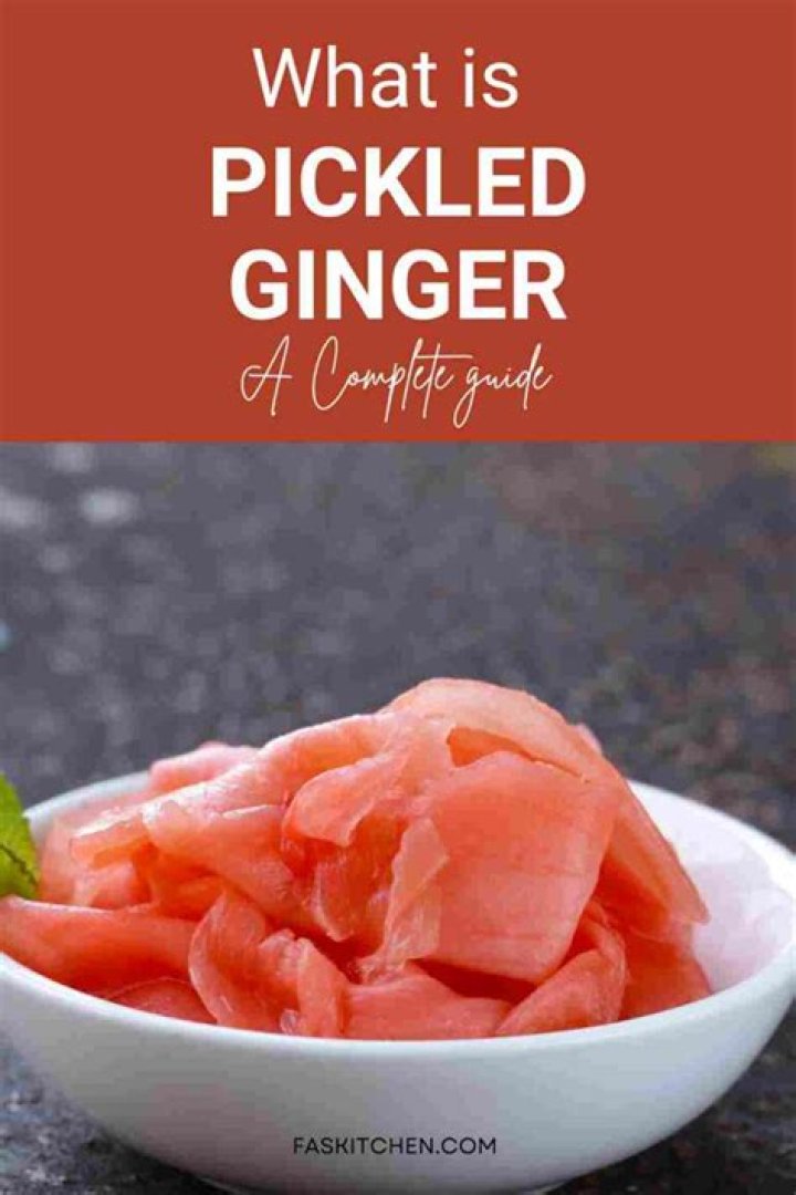 How long does pickled ginger last after opening?