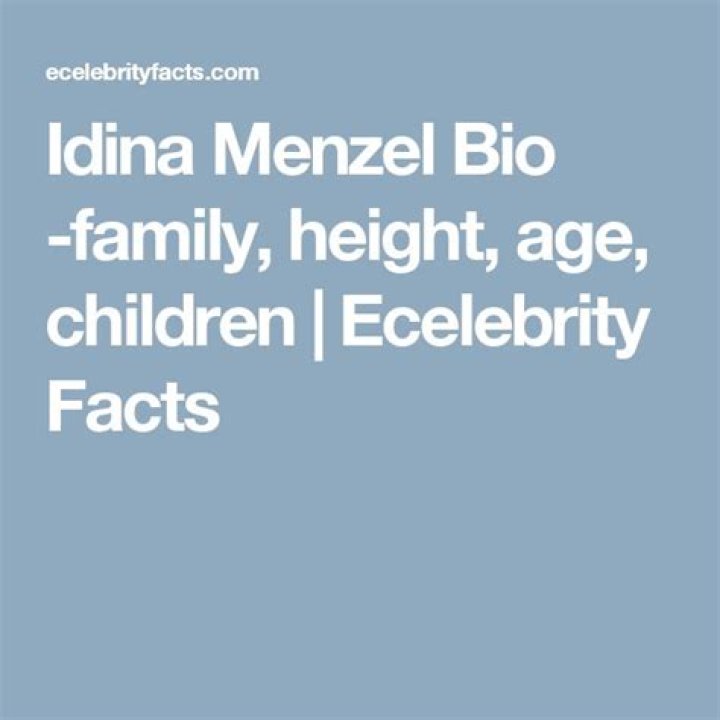 Idina Menzel - Age, Family, Bio
