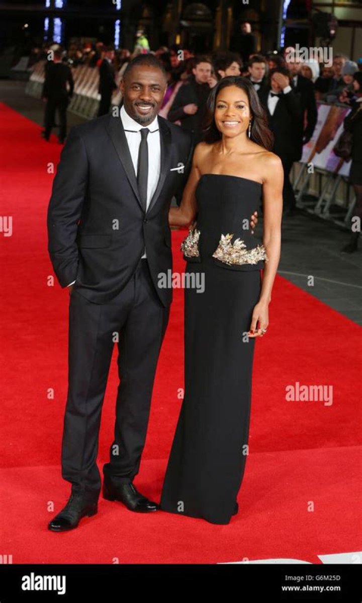 Idris Elba & Naomie Harris at the ‘Mandela’ premiere in London: gorgeous?