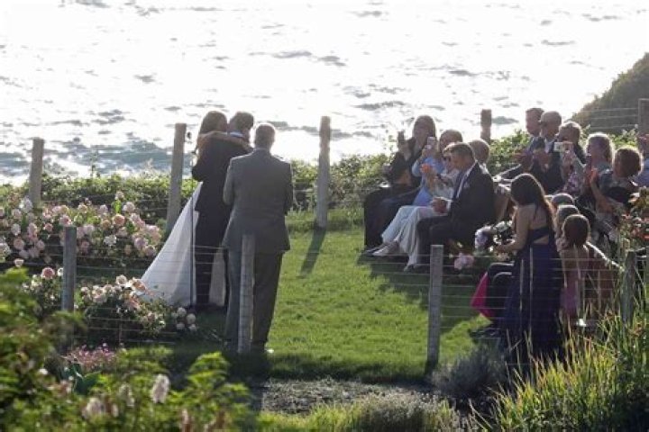 Inside Jon Hamm and Anna Osceola’s wedding at an outdoor ceremony in California