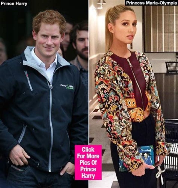 Is Prince Harry dating his distant cousin, Greek Princess Maria-Olympia?
