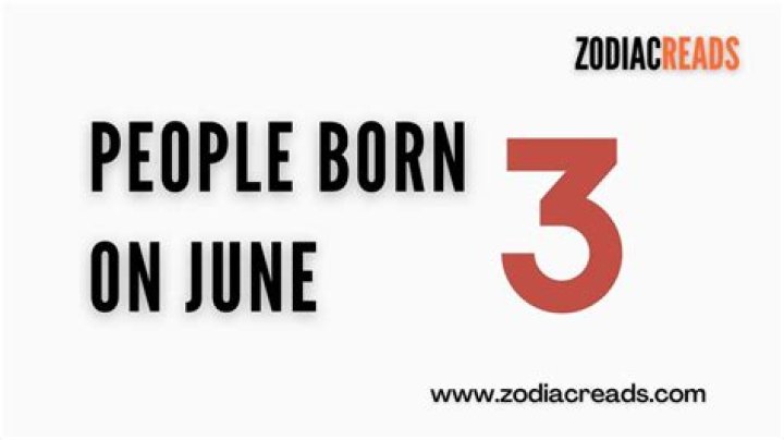 June 3 Birthdays By Profession