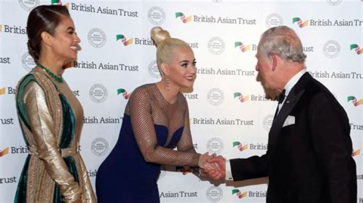 Katy Perry was named the ambassador to Prince Charles’ British Asian Trust
