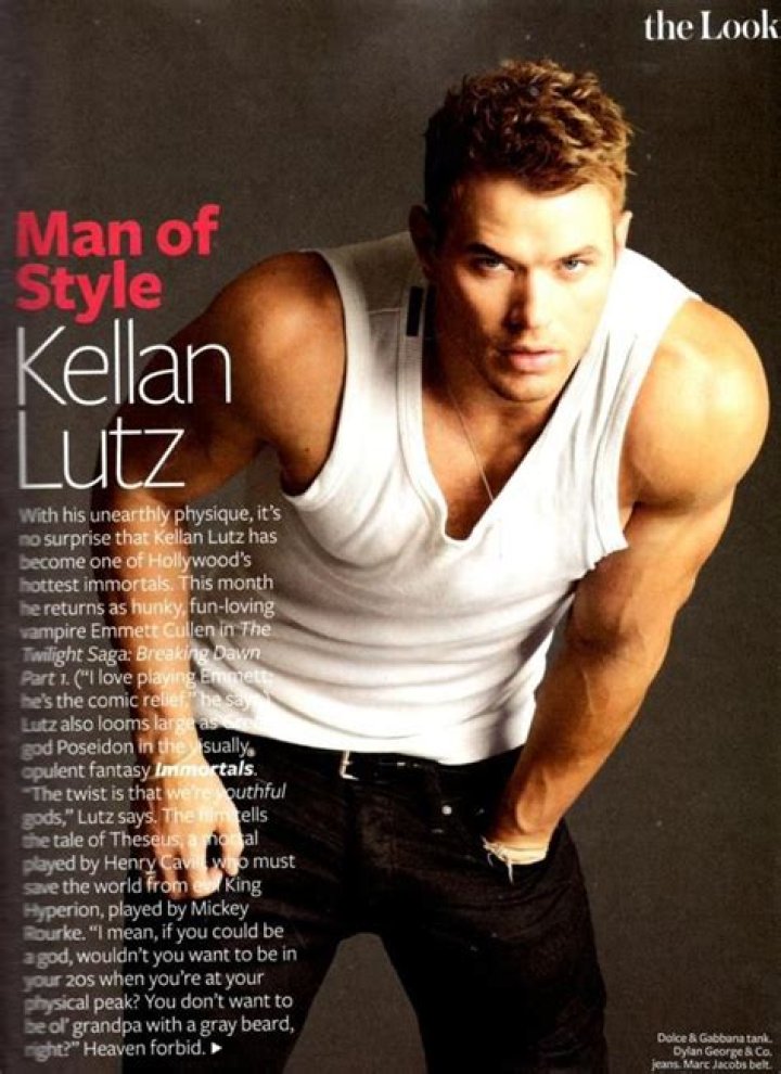 Kellan Lutz isn’t just a beautiful hunk of man meat, says Kellan Lutz