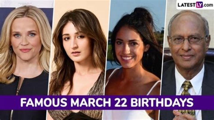 March 22 Birthdays | Famous Birthdays