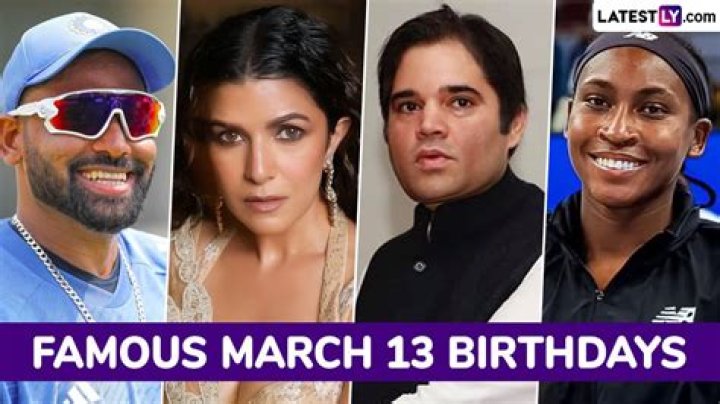Movies Released March 13 | Famous Birthdays