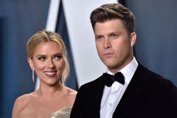 Scarlett Johansson & Colin Jost welcomed their first child together, Cosmo
