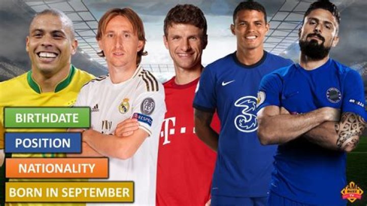 Soccer Players Born September 28