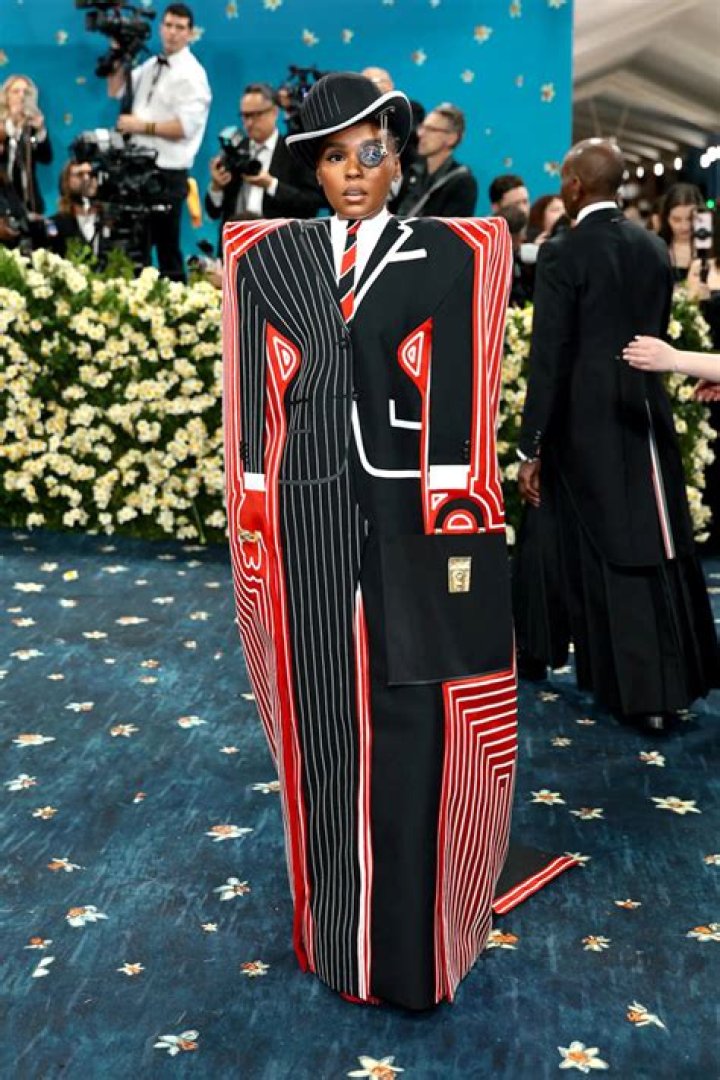 Solange Knowles in Thom Browne at the Met Gala: chic or ski-coat-fug?