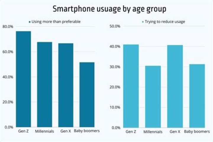 What age group uses plenty of fish?