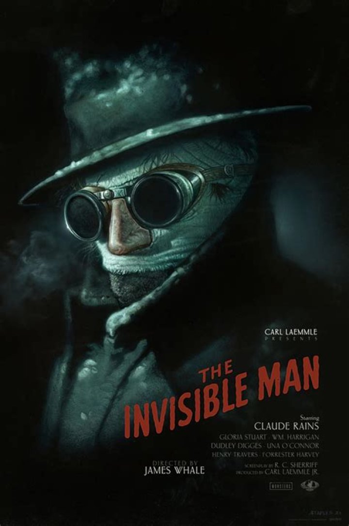 What are the main characters in The Invisible Man?