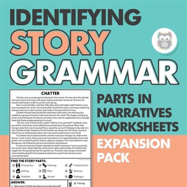 What are the parts of story grammar?