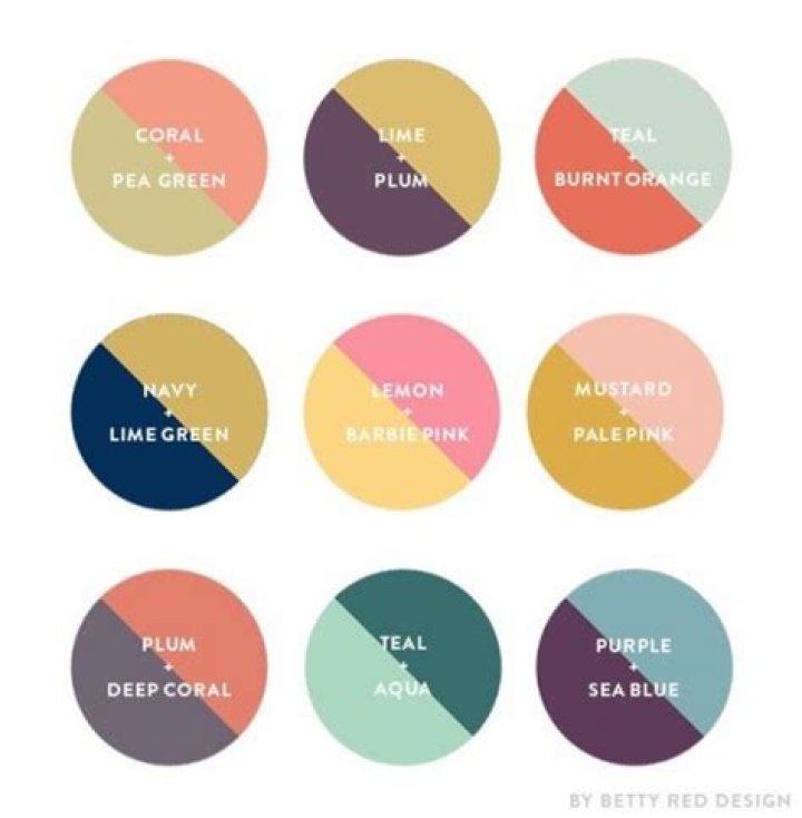 What color goes with salmon pink?