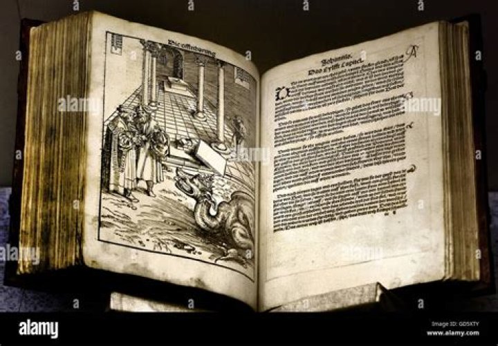 When did Luther publish the New Testament in German?