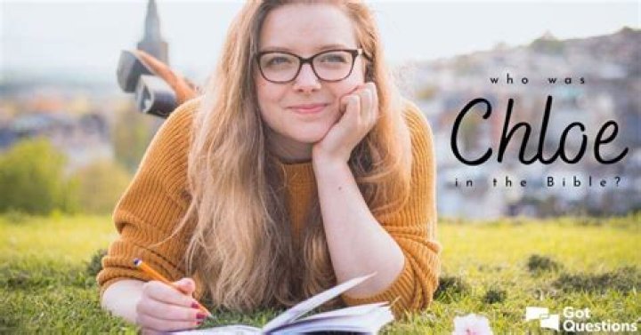 Who was Chloe in the Bible?