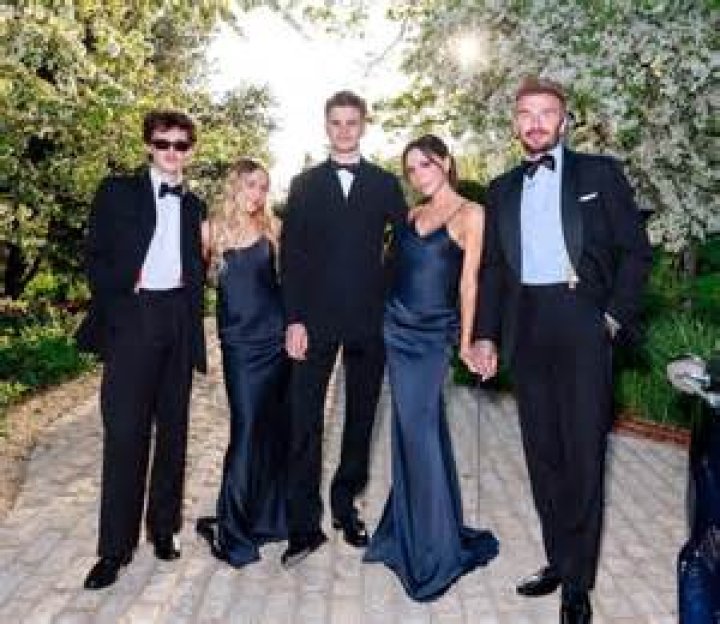 Why did the Beckhams name their baby girl “Harper Seven”?