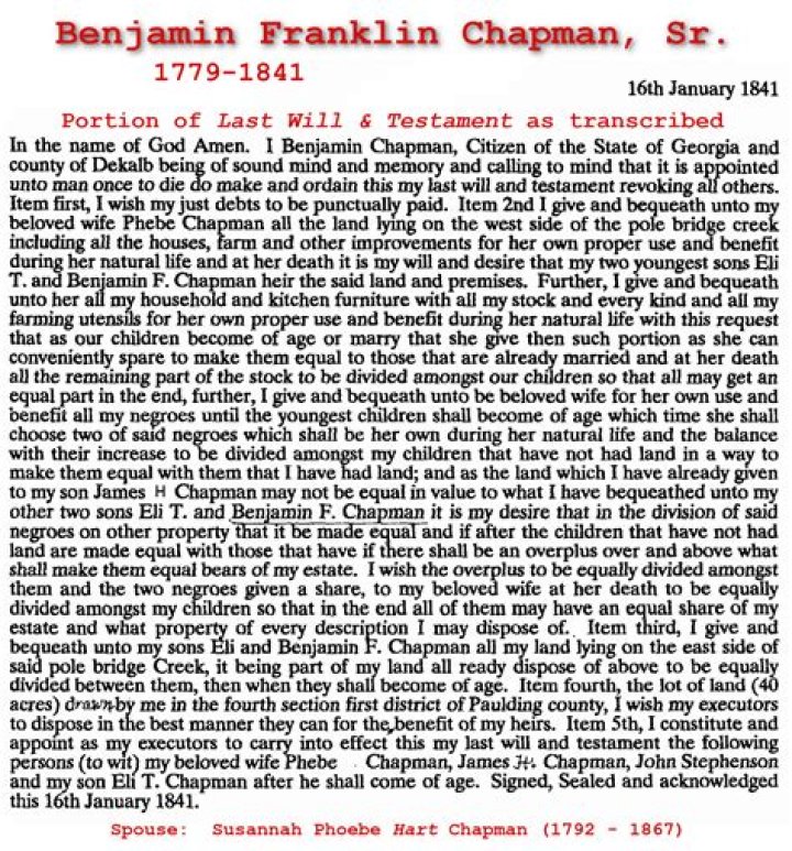 Will Franklin Chapman - Age, Family, Bio